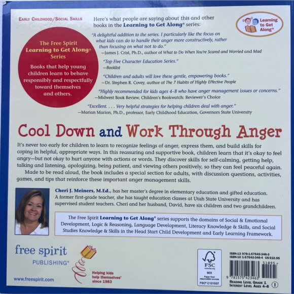 Childrens Book Set Managing Emotions Behavior Anger Disrespect Feelings Mindful - Picture 3 of 10